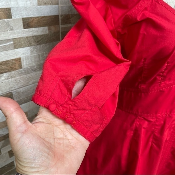 10 Crosby Derek Lam Red One Mini Dress Size 8 Party Wedding Shower Cruise NWT - Picture 5 of 13